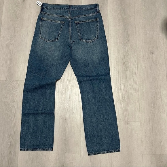 Old Navy Men’ 30x30 Straight Good Bucket Rigid Medium Wash Jeans 100% Cotton NWT - Picture 4 of 10